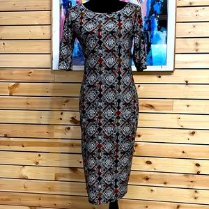 LuLaRoe style Julia dress, sz XS